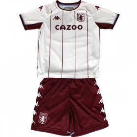 Fußballtrikots Aston Villa Kinder 2021-2022 Kurzarm Auswärts-trikot kaufen 